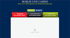 Desktop Screenshot of dublinlivecasino.com
